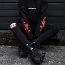Cradle Of Goth HOODIES & SWEATERS Almost Dead Hoodie