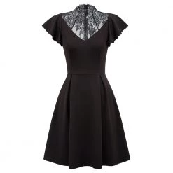 Cradle Of Goth Flutter Dress DRESSES