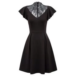 Cradle Of Goth Flutter Dress DRESSES