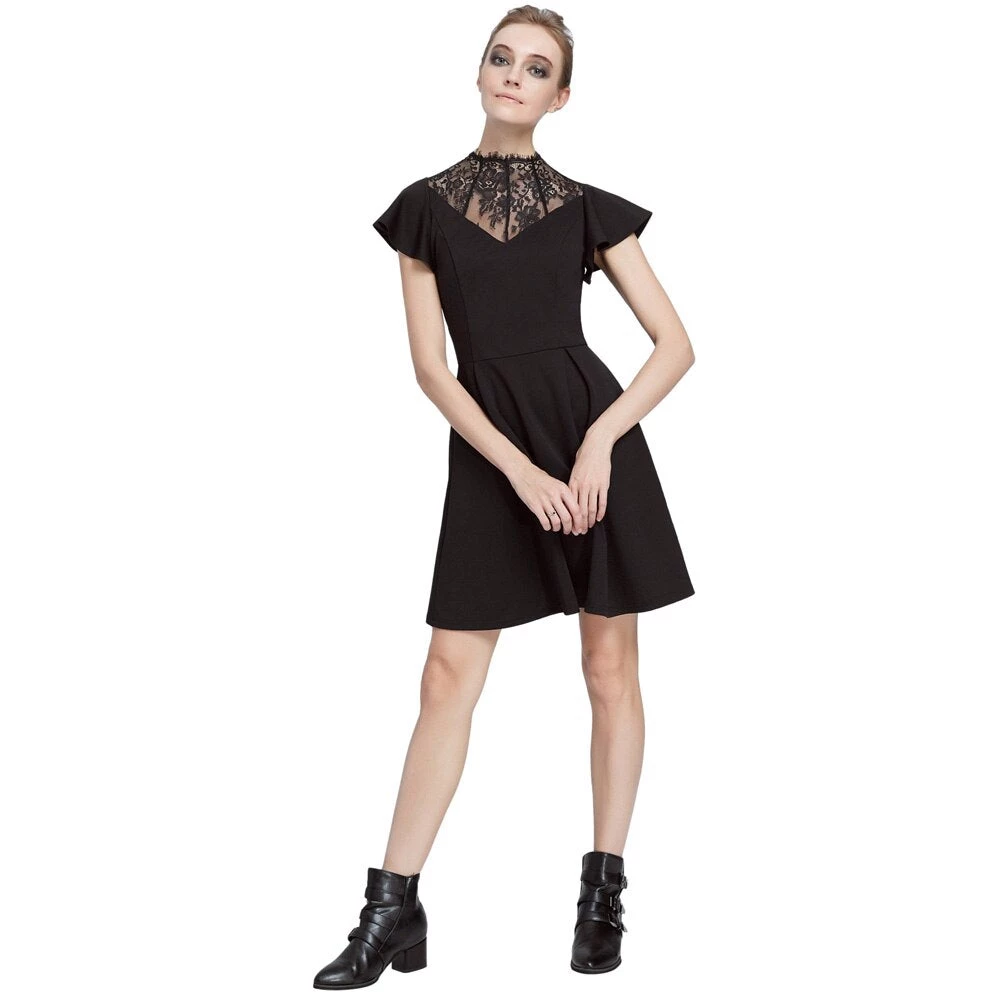 Cradle Of Goth Flutter Dress DRESSES 4 Cradle Of Goth Flutter Dress DRESSES