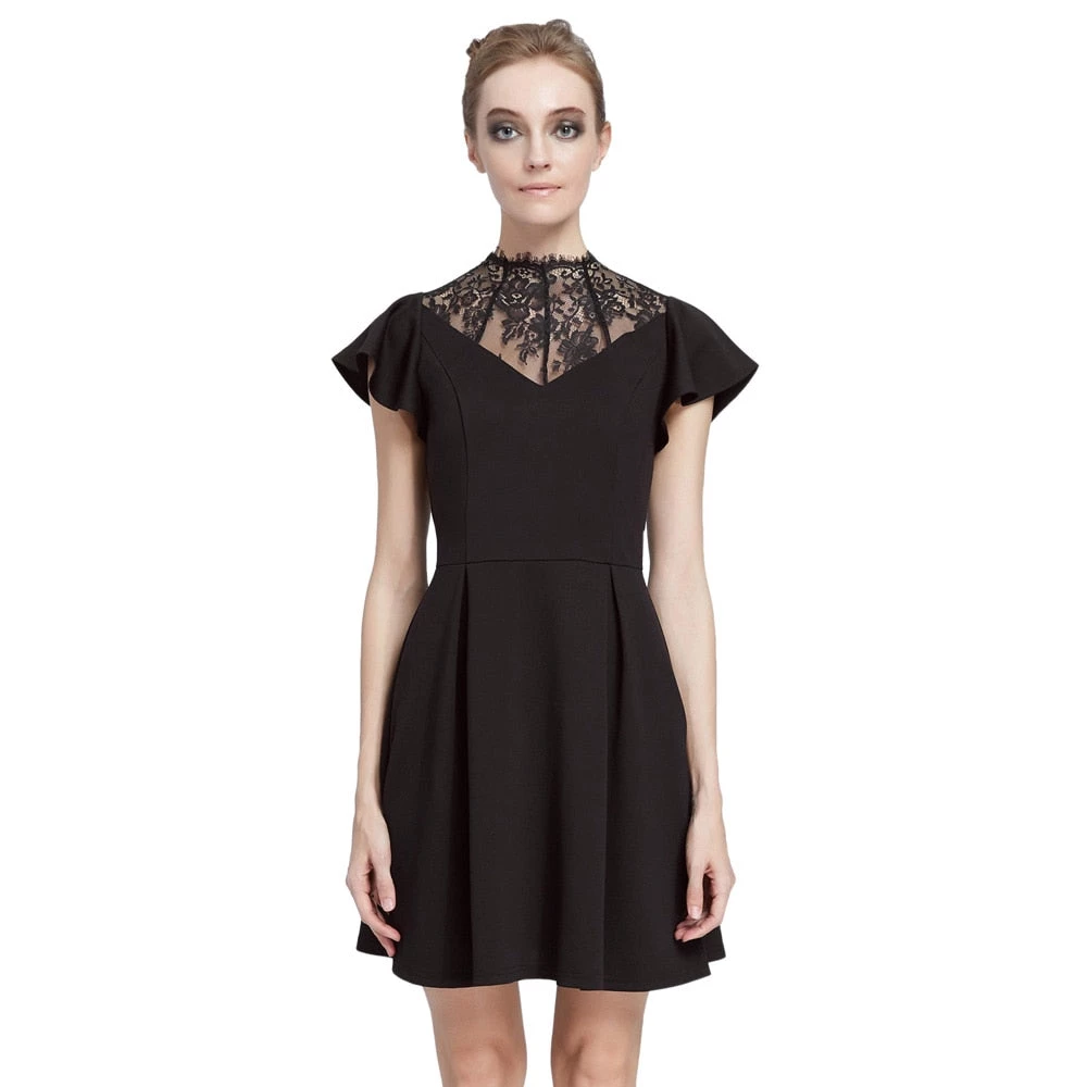 Cradle Of Goth Flutter Dress DRESSES 3 Cradle Of Goth Flutter Dress DRESSES