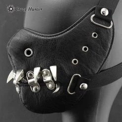 Cradle Of Goth Spike Mask (Vegan Leather) MASKS
