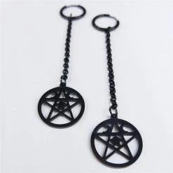 Cradle Of Goth Witchcraft Earrings