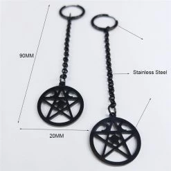 Cradle Of Goth Witchcraft Earrings