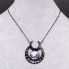 Cradle Of Goth Moon Cycle Necklace NECKLACES