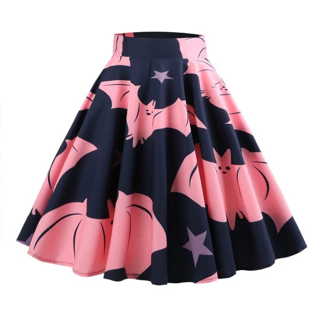 Cradle Of Goth Happy Bat Skirt 2 Cradle Of Goth Happy Bat Skirt
