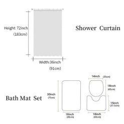 Cradle Of Goth Horror Shower Curtain And Rug Set BATH 34 Cradle Of Goth Horror Shower Curtain And Rug Set BATH
