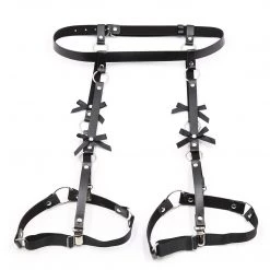 Cradle Of Goth Garter Belt (Vegan Leather) LINGERIE 11 Cradle Of Goth Garter Belt (Vegan Leather) LINGERIE