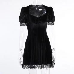 Cradle Of Goth Evening Goth Dress DRESSES