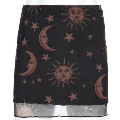 Cradle Of Goth SKIRTS Astral Skirt