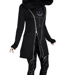Cradle Of Goth Hooded Mystery Cloak (plus Sizes Available) HOODIES & SWEATERS