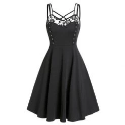 Deals Cradle Of Goth Store 45 Cradle Of Goth DRESSES Roses And Lace Dress