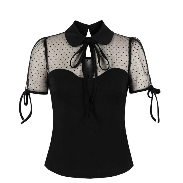 Cradle Of Goth Vintage Mesh Shirt SHIRTS 5 Cradle Of Goth Vintage Mesh Shirt SHIRTS