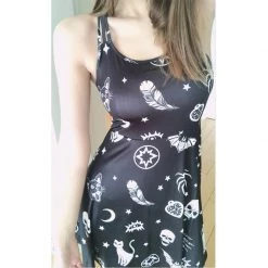 Cradle Of Goth DRESSES The Festive Spook Dress