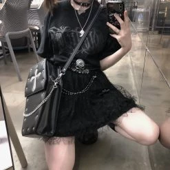 Cradle Of Goth Coffin Shoulder Bag BAGS