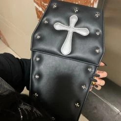 Cradle Of Goth Coffin Shoulder Bag BAGS