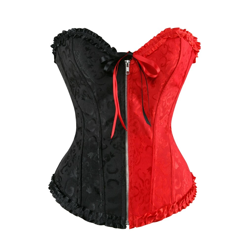 Cradle Of Goth Zipper Corset 1 Cradle Of Goth Zipper Corset