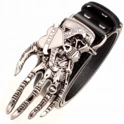 Cradle Of Goth BELTS Devil's Skull Belt