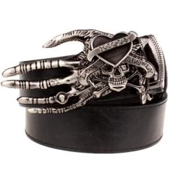 Cradle Of Goth BELTS Devil's Skull Belt