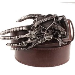 Cradle Of Goth BELTS Devil's Skull Belt