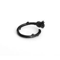 Cradle Of Goth RINGS Black Rose Ring