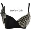 Cradle Of Goth Fallen Angel Bra CAGE BRAS & HARNESSES