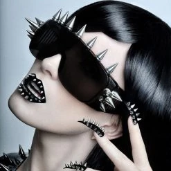 Cradle Of Goth Goddess Of Spikes Sunglasses