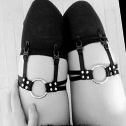 Cradle Of Goth Spiked Heart Or Ring Garter GARTERS 15 Cradle Of Goth Spiked Heart Or Ring Garter GARTERS