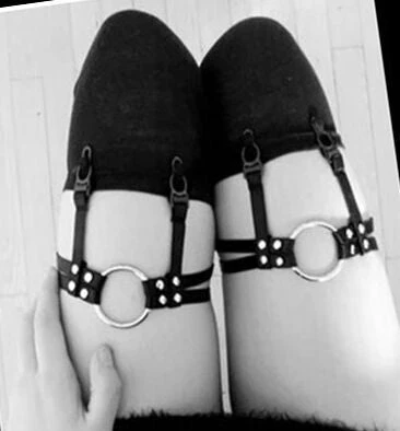 Cradle Of Goth Spiked Heart Or Ring Garter GARTERS 6 Cradle Of Goth Spiked Heart Or Ring Garter GARTERS