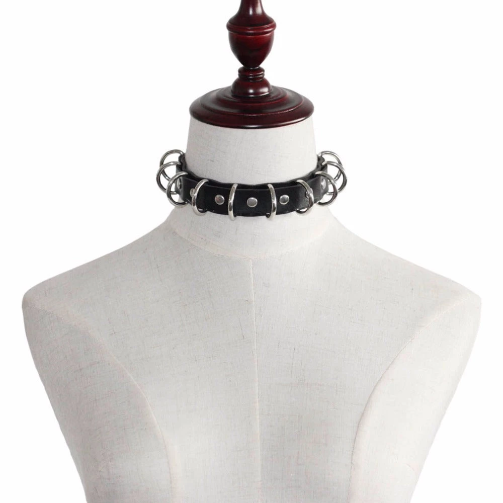 Cradle Of Goth Ring Choker CHOKERS 8 Cradle Of Goth Ring Choker CHOKERS