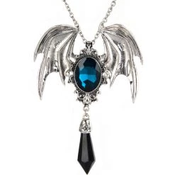 Cradle Of Goth Dark Energy Angel Necklace (Handmade) NECKLACES