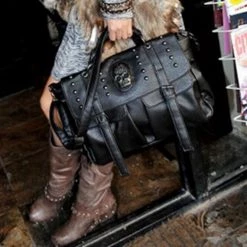 Cradle Of Goth Deadly Skull Bag BAGS