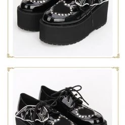 Cradle Of Goth SHOES Batty Lolita Platforms