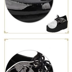 Cradle Of Goth SHOES Batty Lolita Platforms