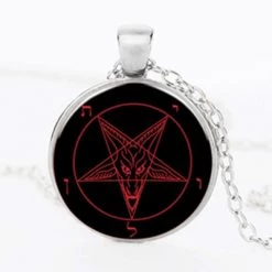 Cradle Of Goth Baphomet's Pendant Necklace NECKLACES