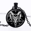 Cradle Of Goth Baphomet's Pendant Necklace NECKLACES