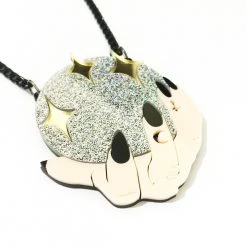 Cradle Of Goth NECKLACES Crystal Ball Necklace