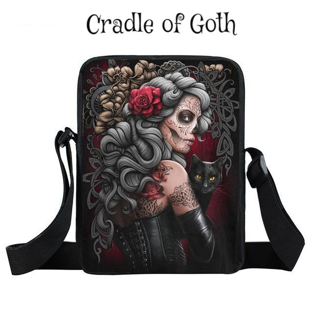 Cradle Of Goth Rose Doll Bag BAGS 1 Cradle Of Goth Rose Doll Bag BAGS