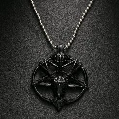 Cradle Of Goth NECKLACES Pentagram Necklace