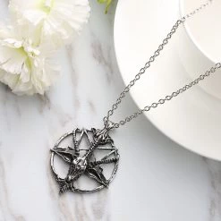 Cradle Of Goth NECKLACES Pentagram Necklace
