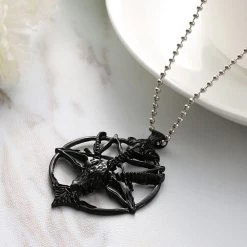 Cradle Of Goth NECKLACES Pentagram Necklace