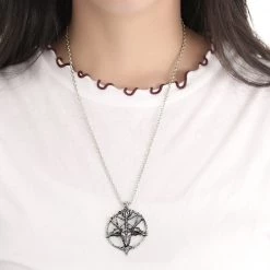 Cradle Of Goth NECKLACES Pentagram Necklace