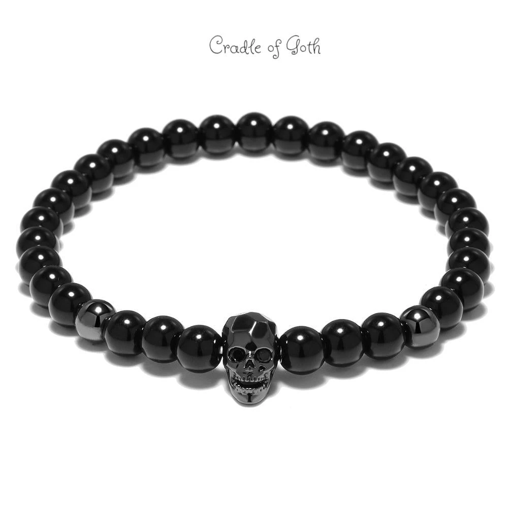 Cradle Of Goth BRACELETS Death Charm Bracelet 4 Cradle Of Goth BRACELETS Death Charm Bracelet