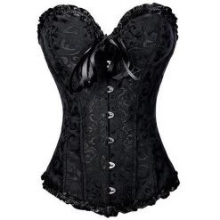 Cradle Of Goth Queen Of Elegance Corset (Vegan) LINGERIE