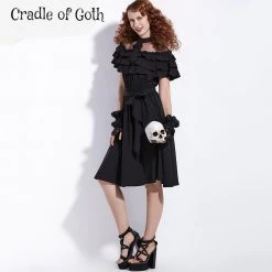Cradle Of Goth DRESSES Vintage Queen Dress (plus Size Available)