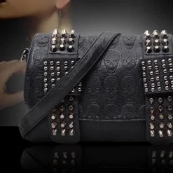 Cradle Of Goth Horror Spikes Bag