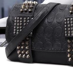 Cradle Of Goth Horror Spikes Bag