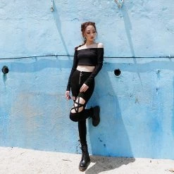 Cradle Of Goth Pentagram Pants