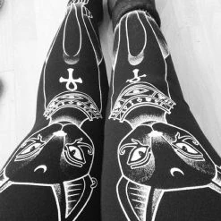 Cradle Of Goth Occult Cat Leggings 10 Cradle Of Goth Occult Cat Leggings