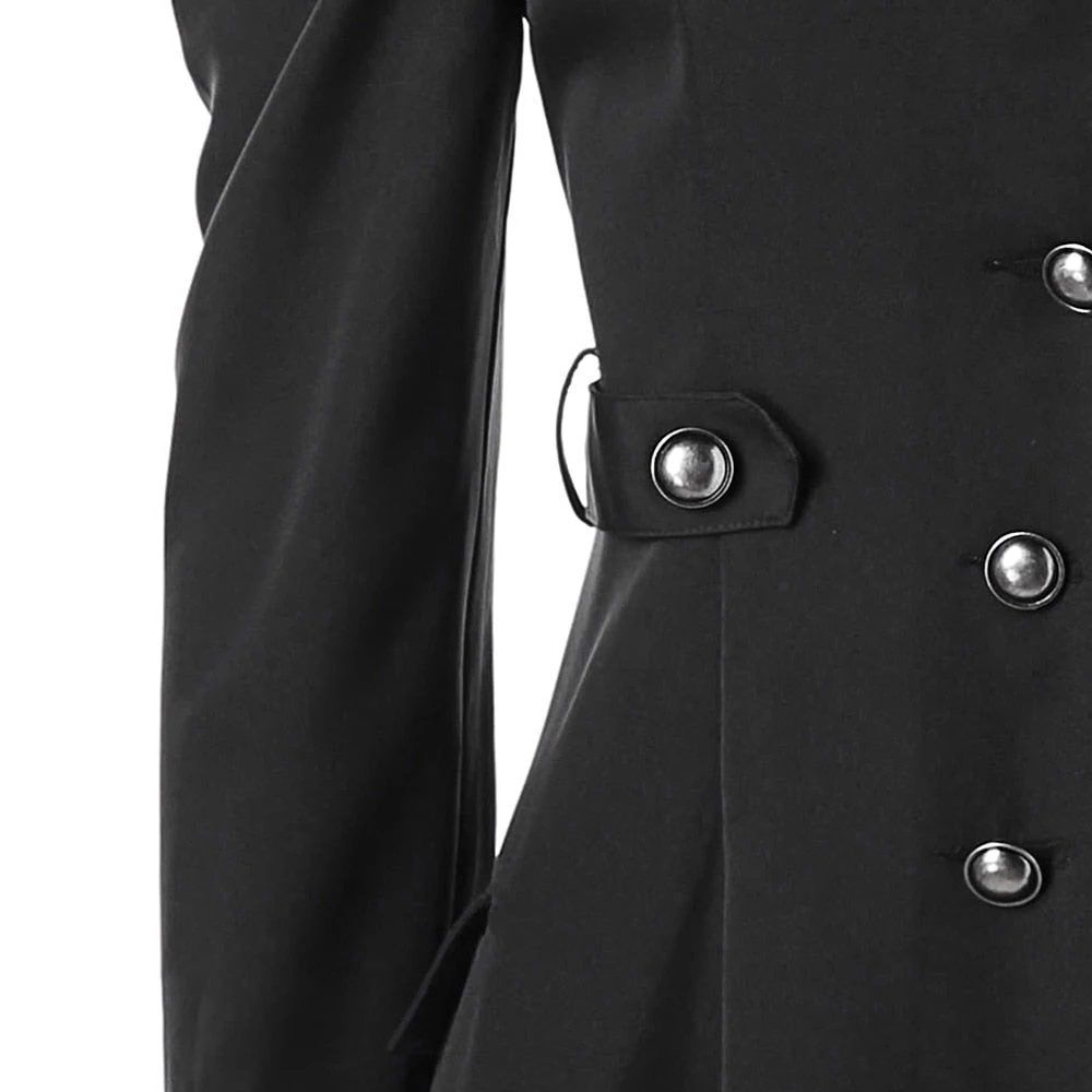 Cradle Of Goth Winter Enchantress Trench Coat 6 Cradle Of Goth Winter Enchantress Trench Coat